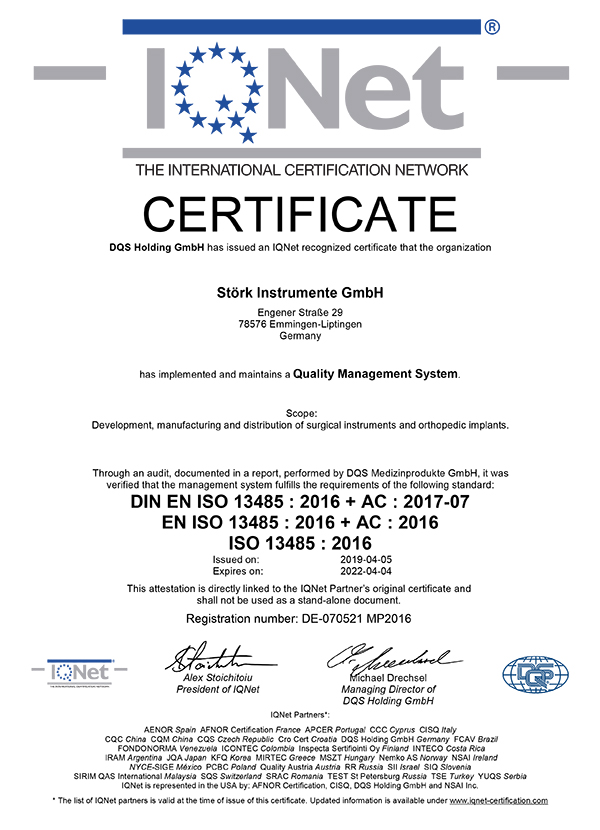 Certificate-IQNet